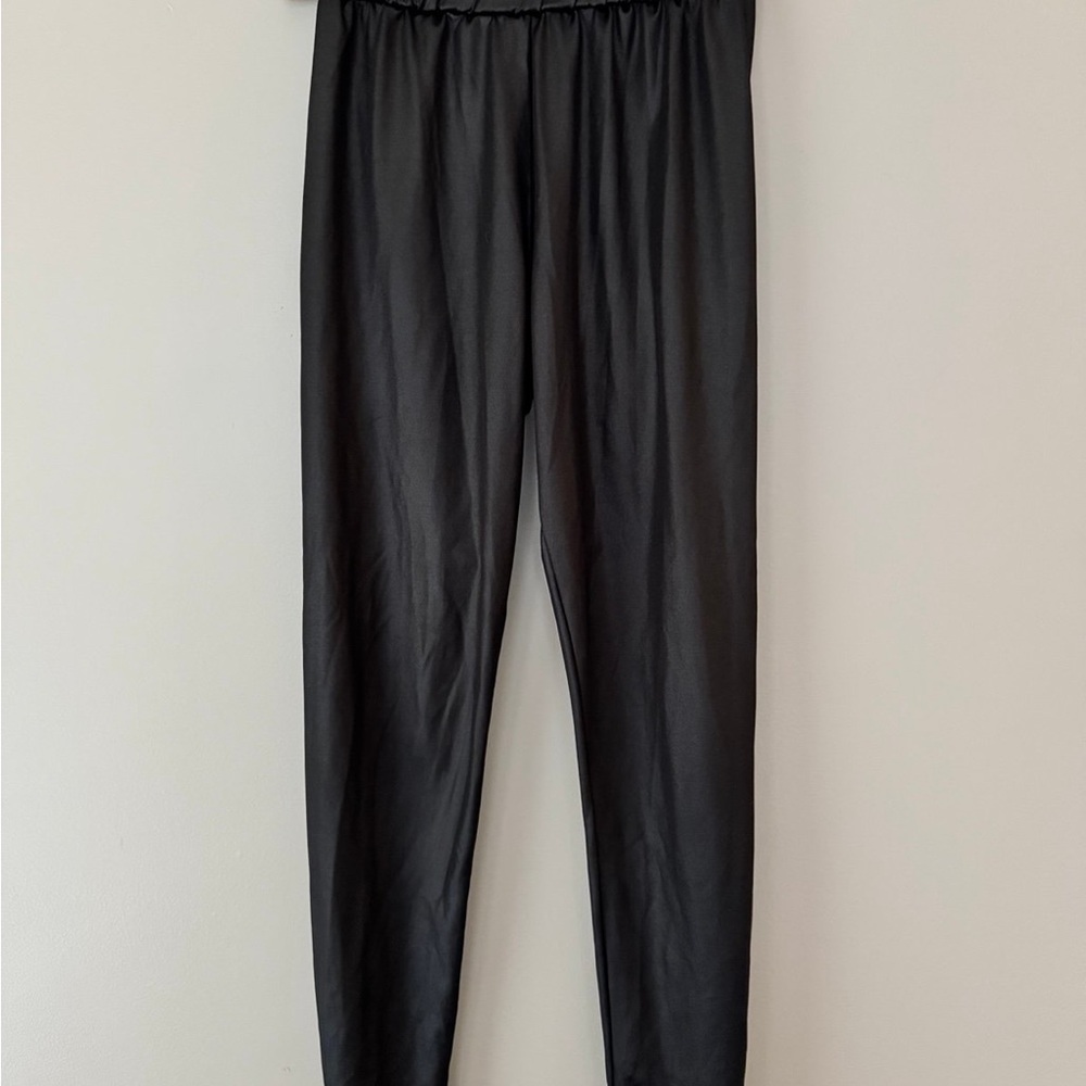 Boohoo Faux Leather Leggings – Size 0